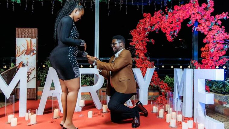 PHOTOS: NUP’s Hon Nyeko Derrick proposes to girlfriend! Here is all you need to know about them