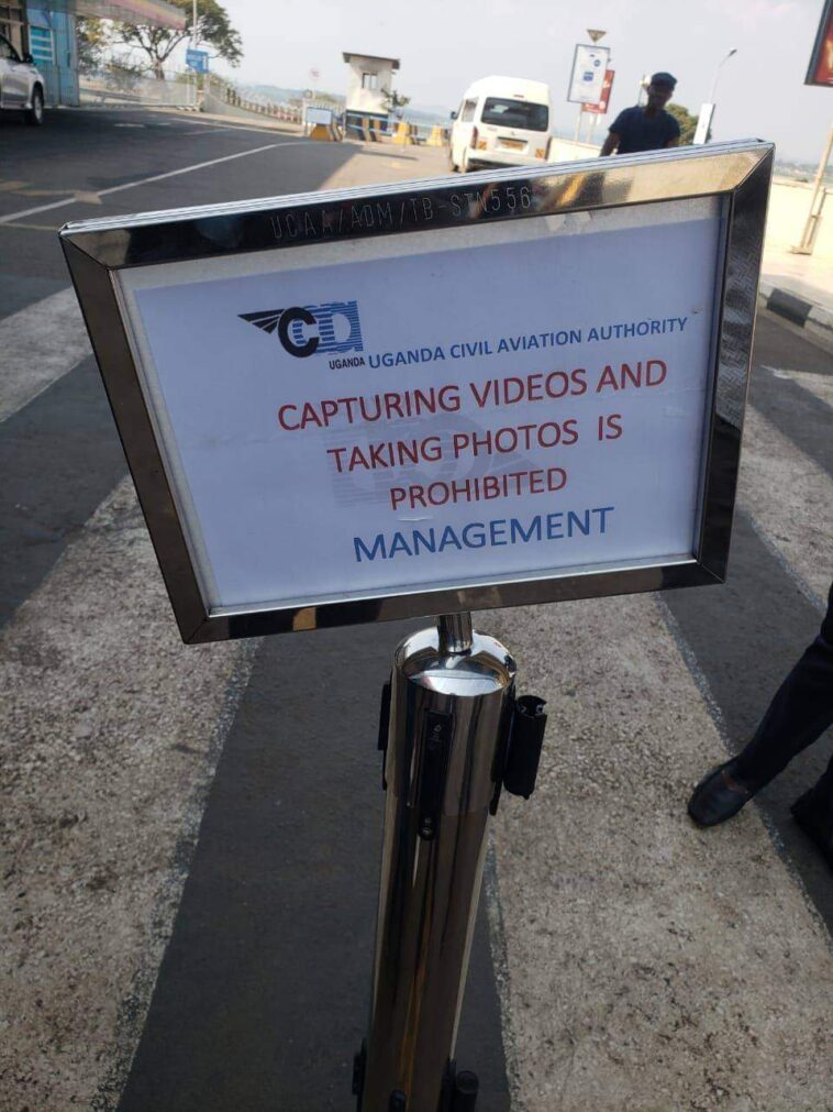 Reasons why Entebbe Airport has banned taking photos and videos in premises Reasons why Entebbe Airport has banned taking photos and videos in premises