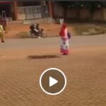 VIDEO: Watch crazy Traffic Officer running after boda boda man on foot