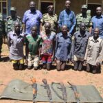 Uganda Joint Security Forces Hand Over Turkana Cattle Rustling Suspects to Kenya authority Uganda Joint Security Forces Hand Over Turkana Cattle Rustling Suspects to Kenya authority
