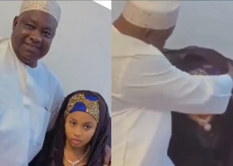 VIDEO: Here is 40year old Hajji who married a teenager as 4th wife VIDEO: Here is 40year old Hajji who married a teenager as 4th wife