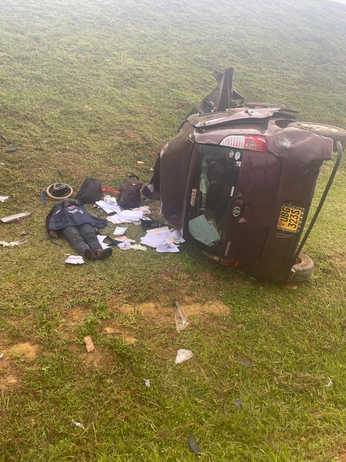 Photos: JUST IN! NTV Journalist Edward Muhumuza succumbs to road accident Photos: JUST IN! NTV Journalist Edward Muhumuza succumbs to road accident