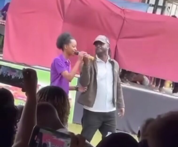 VIDEO: Bebe Cool performs with daughter at her school VIDEO: Bebe Cool performs with daughter at her school