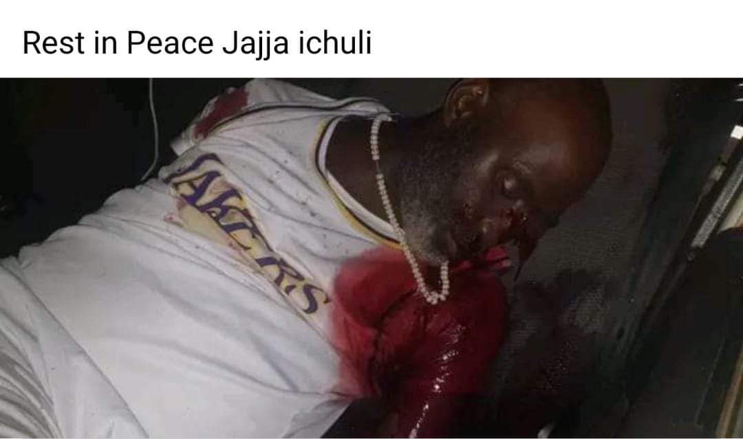 PHOTO: Breaking news! Jajja Ichuli shot dead