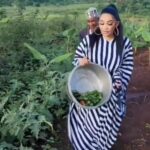 Video: Zari picks egg plants and garden eggs from her garden Video: Zari picks egg plants and garden eggs from her garden