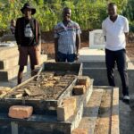 PHOTOS: Mesach Semakula builds Kato Lubwama’s grave PHOTOS: Mesach Semakula builds Kato Lubwama’s grave