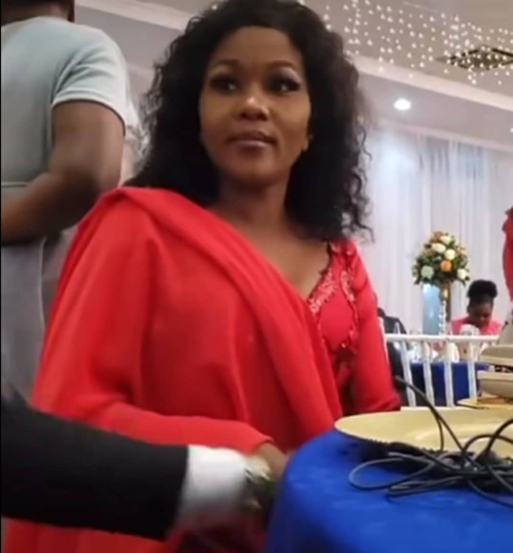 VIDEO: Man nabs wife stealing food at a party