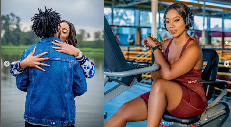 VIDEO: Watch Kenyan famous couple Bahati and Diana chew each other VIDEO: Watch Kenyan famous couple Bahati and Diana chew each other