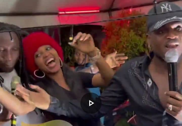 VIDEO: Watch as Ziza Bafana and DJ Michael almost fight VIDEO: Watch as Ziza Bafana and DJ Michael almost fight