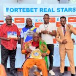 Kyuni receives Fortebet Real Stars sports Monthly Lifetime Achievement award. Kyuni receives Fortebet Real Stars sports Monthly Lifetime Achievement award.