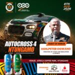 Horsepower meets Coffee Power – one epic experience ‘AutoCross 4 Ntungamo Race’ set to rock Ntungamo with Sports Minister Peter Ogwang as chief guest Horsepower meets Coffee Power – one epic experience ‘AutoCross 4 Ntungamo Race’ set to rock Ntungamo with Sports Minister Peter Ogwang as chief guest
